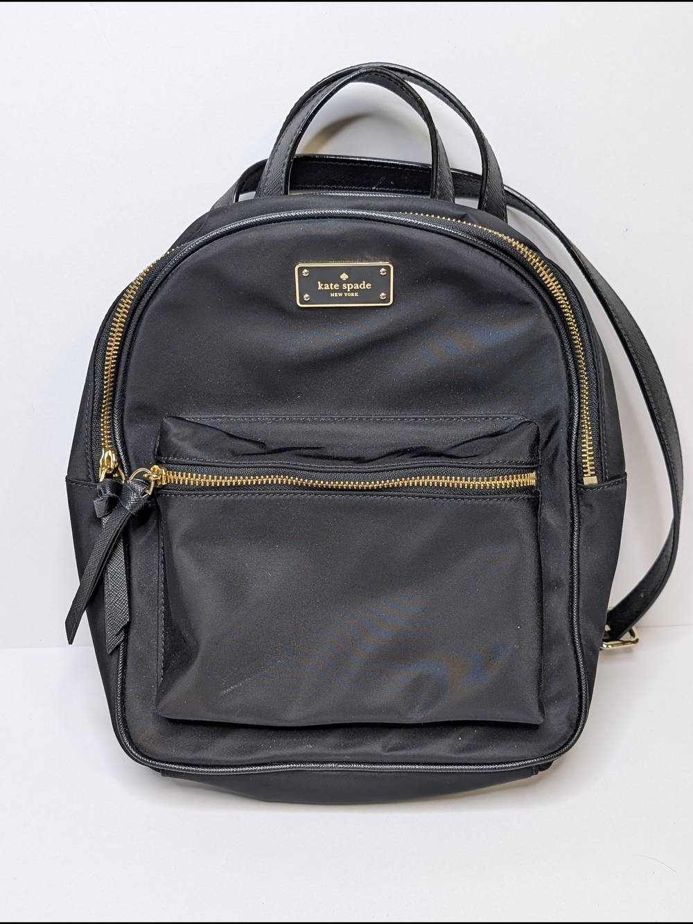 Kate Spade New York Wilson Road Bradley Black Nylon Small Backpack